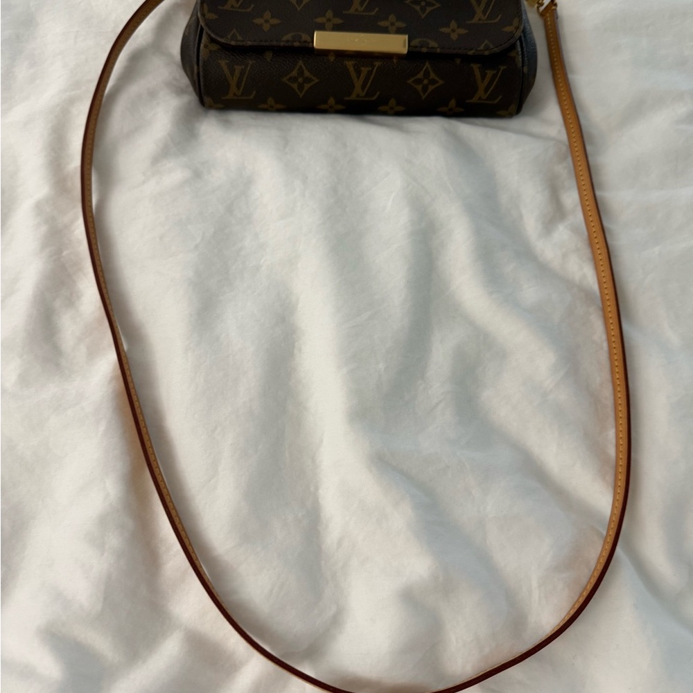 Louis Vuitton Dark Brown Monogram Crossbody Bag